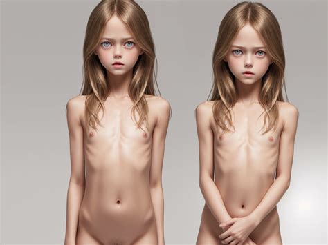 Animeporn Cartoon Two Skinny Naked Kristina Pimenova And Skinny