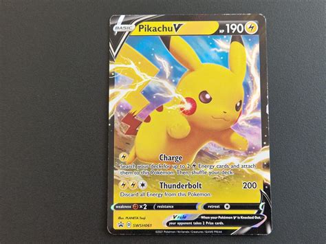 Pikachu V SWSH 061 Pokémon TCG Aukro