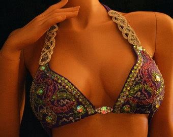 Rhinestone Bikini Etsy