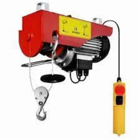 Lalani Enterprises Damar Mini Electric Wire Rope Hoist 380 V Capacity