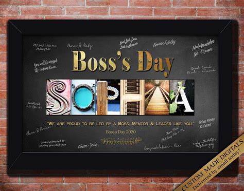 Gift For Boss Day Boss S Day Gift Ideas Personalized Boss Gift