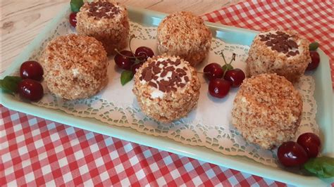 Домашние пироженки "Ёжики" оболденно вкусные,нежные и сочные. - YouTube