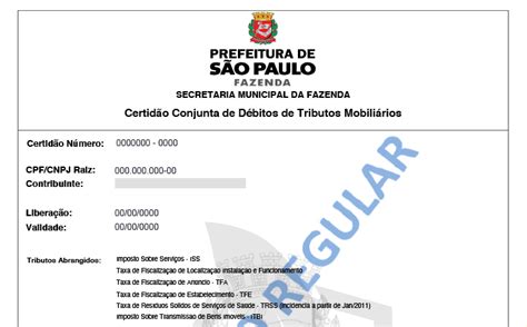 Cnd Fazenda Municipal