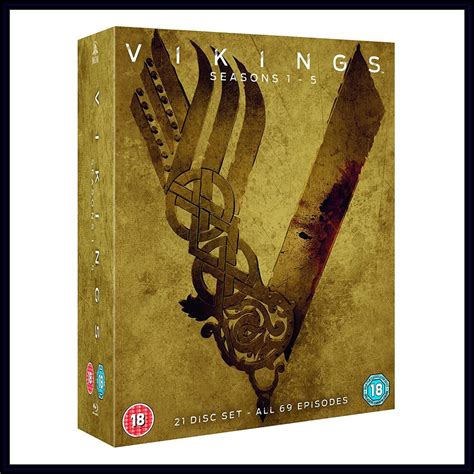 Vikings Complete Seasons Boxset Brand New Bluray Ebay