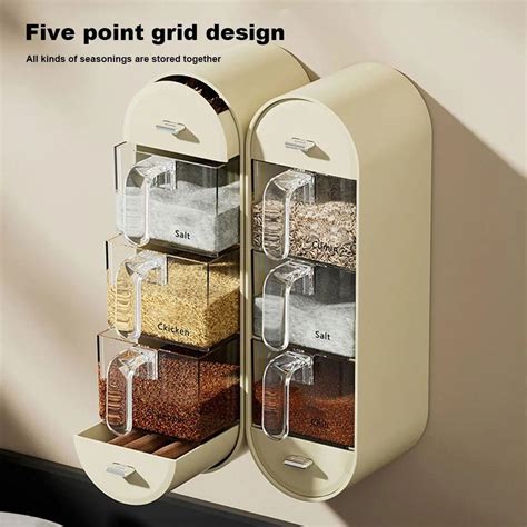 Купить 1 шт., банка, сахарница, полка для приправ, пластиковая стойка ...