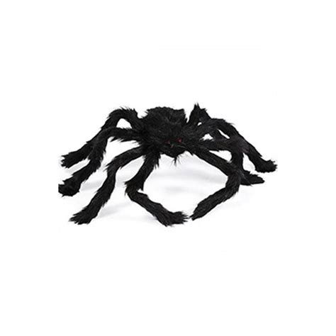 19 7 Halloween Hairy Scary Virtual Realistic Posable Spider Black