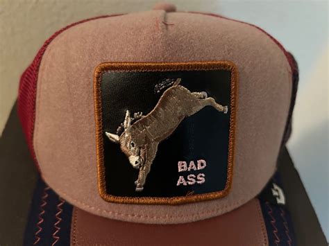 NIB Goorin Bros The Farm DETENTION SEEKER Trucker Hat Limited BAD ASS FLUF