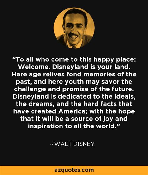 Walt Disney Facts And Quotes