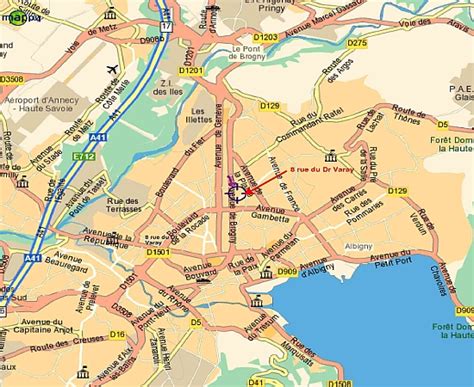 Annecy Map