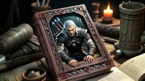 Ведьмак 3D книга · 1920x1080 Full HD бесплатная фотография от ...