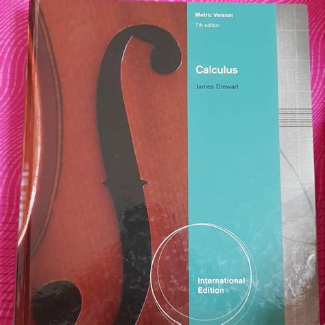 Calculus 7th Edition Metric Version By James Stewart Hobbies Toys