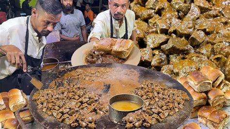 Tawa Fry Kaleji Masala Mutton Fried Liver Recipe Karachi Street