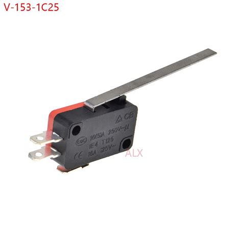 5pcs V 153 1c25 Push Button Tact Switch Momentary Micro Limit Switches