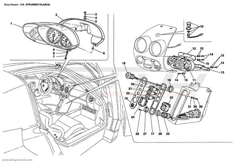 Ferrari Enzo DASHBOARD INSTRUMENTS parts at ATD-Sportscars | ATD-Sportscars