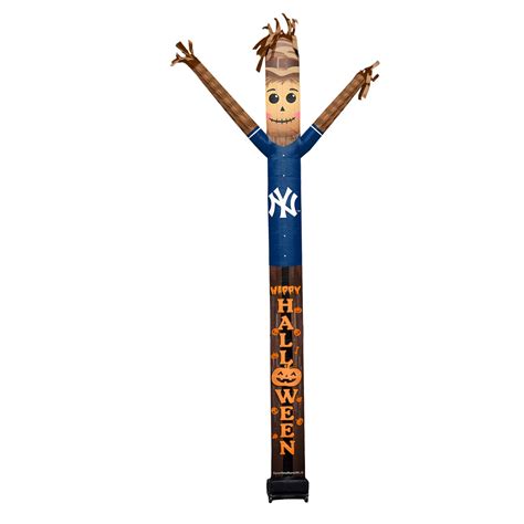 New York Yankees Halloween Scarecrow Inflatable Crazy Sports Fan