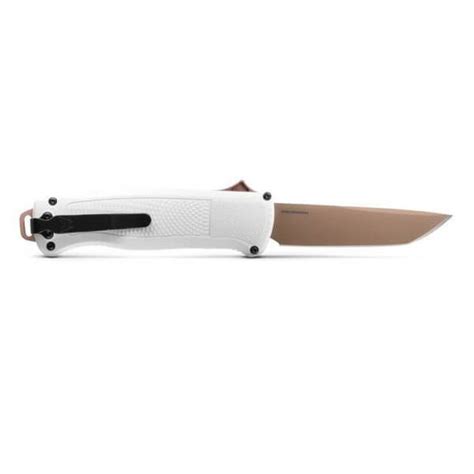 Benchmade Shootout Ivory automatic knife