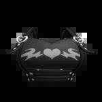 Chibi Doll Bikini Top Black Roblox