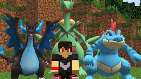 Os Melhores Pokemon Iniciais Do Pixelmon Paradex Youtube