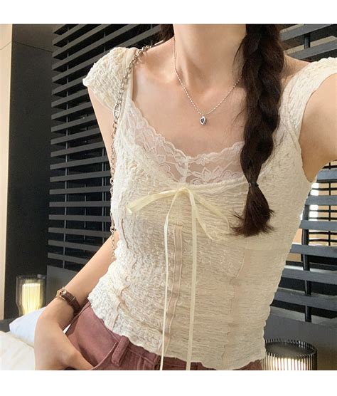 Zhelihangfei French Lace Hot Girl Camisole Women Summer Shopee Malaysia