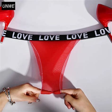 Sexy Hot Transparent Panties Briefs For Women Ultra Thin Seamless Sheer Mesh Thong Underwear