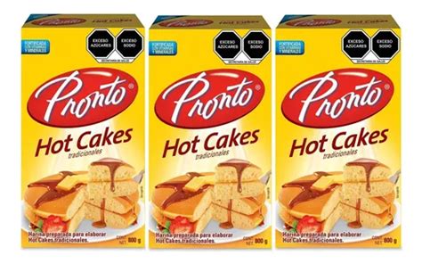 Harina Para Hot Cakes Pronto Tradicionales G Mercadolibre