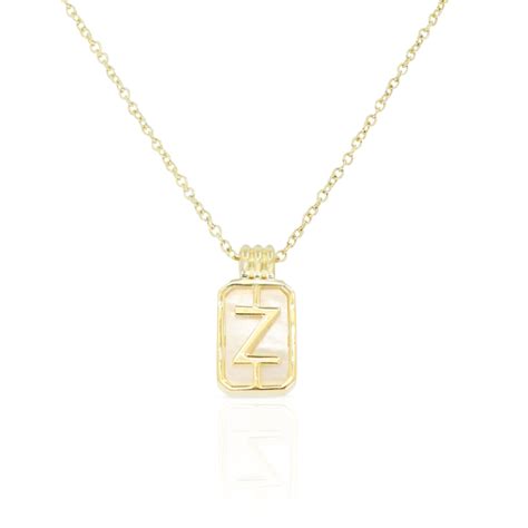 Initial A to Z Gold Necklace – ToniMay