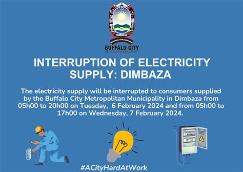 Buffalo City Metropolitan Municipality | INTERRUPTION OF ELECTRICITY