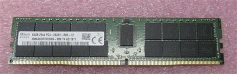 New Dell 64GB 2RX4 DDR4 PC4-2933 ECC Server Ram HMAA8GR7MJR4N-WM ...
