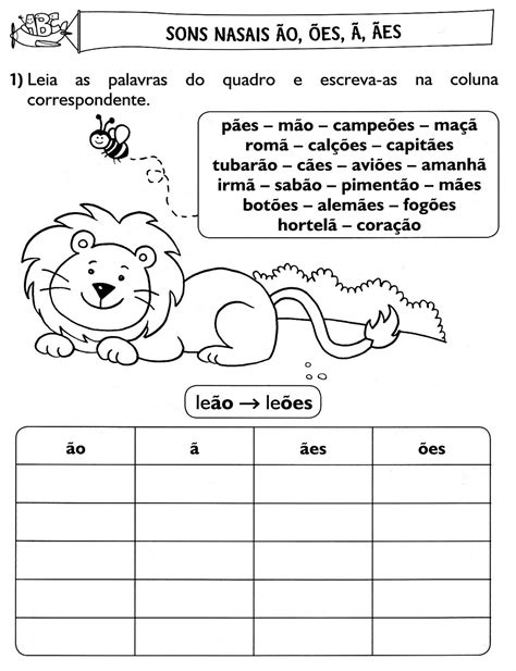 Atividades Sobre Sons 3 Ano - Atividades Sobre Sons 3 Ano - FDPLEARN