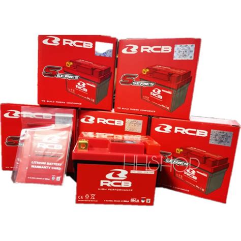 💯 Original Rcb Lithium Battery 5l 12v 24wh 120a Shopee Malaysia