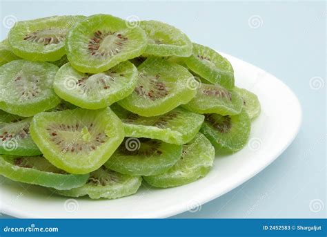 dried kiwi slices stock image image  energizing feasting