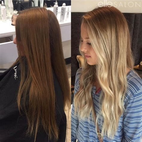 Hair Dye For Brown Hair To Blonde At Maria Couch Blog