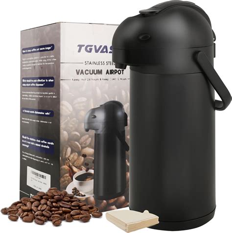 Amazon Airpot Coffee Dispenser With Pump Hot Drink Dispenser Insulated Thermal Coffee