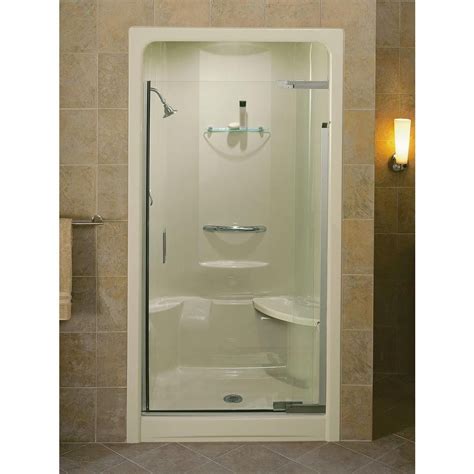 Kohler Purist 42 In X 72 In Heavy Semi Frameless Pivot Shower Door In