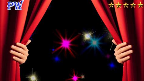 Театральный занавес раздвигается руками - YouTube