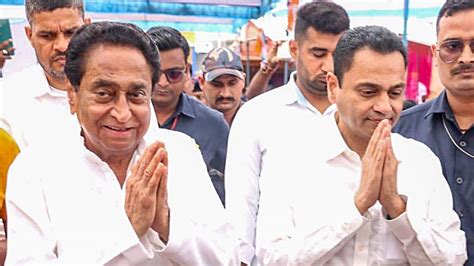 Kamal Nath Son Nakul To Jump Ship Today BJP Leader S Jai Shri Ram