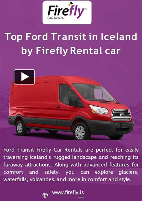 PPT – Ford Transit Rental in Iceland - Firefly Car Rental PowerPoint ...