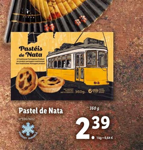 Promo Pastel De Nata Chez Lidl