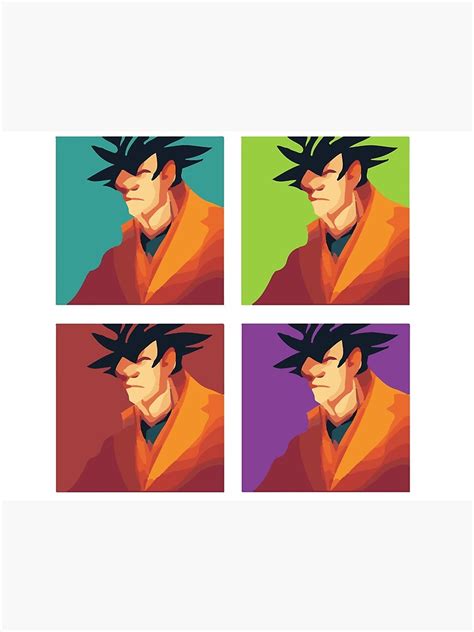 Póster Dragon Goku Ball 4 Colores Diferentes Colores Camiseta Db Dbz