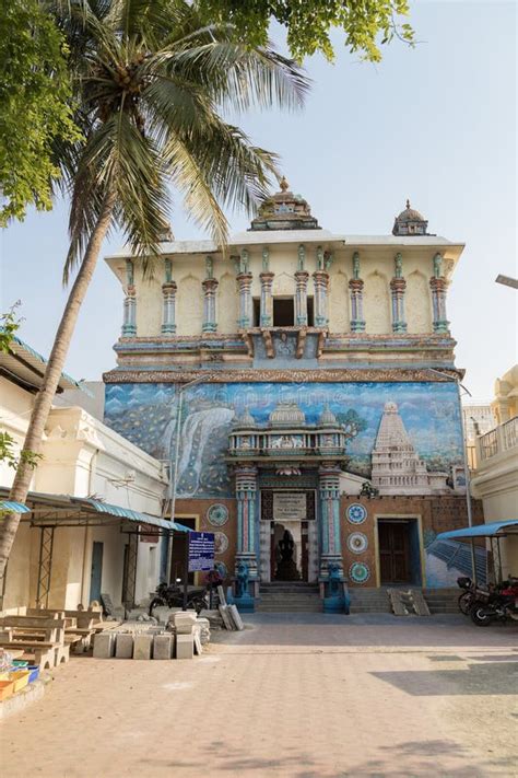 Thanjavurtamil Nadu India 14 March 2022 Old Maratha Palace In