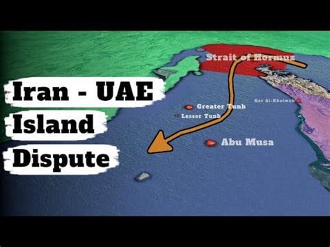 The Abu Musa And Tunb Islands Dispute Explained Ruae