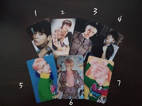 Shinee Jonghyun Photocard Fan Made Etsy