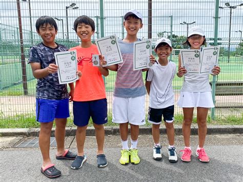 「京都サマージュニアテニス選手権大会2021」の結果報告 京都・城陽、宇治のテニススクール「inoueテニスアカデミー」