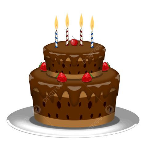 Chocolate Birthday Cake Birthday Cake Cake Chocolate PNG Transparent