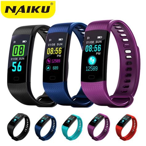 Naiku Y Watch Color Screen Wristband Heart Rate Activity Fitness