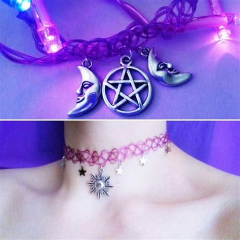 Pastel Goth Tattoo Chokers Etsy Shop Ofstarsandwine