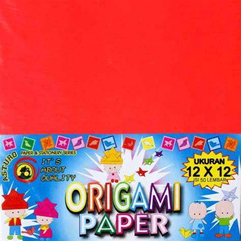 Jual Asturo Origami Paper Kertas Origami Kertas Lipat Ukuran X