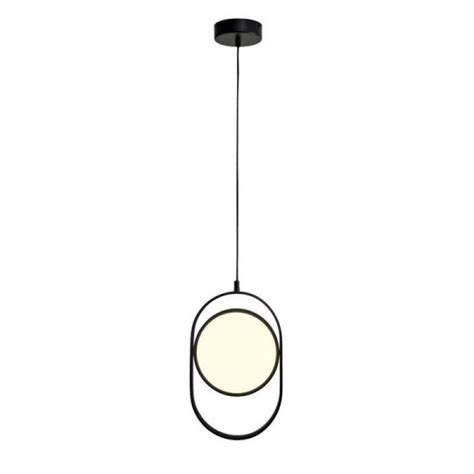 Lampa wisząca ELIPSE MINI LED czarna 32 cm Lampy wiszące Żyrandole