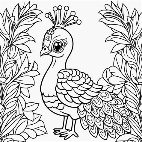 Aggregate More Than 192 Peacock Drawing Outline Best Nanoginkgobiloba Vn