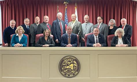 Allegany County Legislature Leadership Re Elected For 2025 The